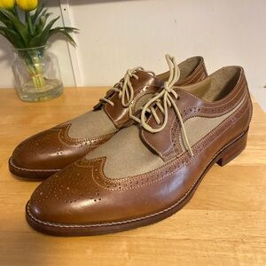 Men’s vintage wingtips Johnston & Murphy 12 M